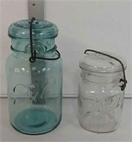 Two Antique BALL Jars