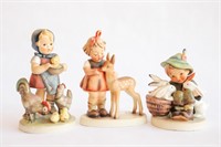 THREE HUMMEL FIGURINES