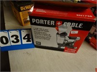 PORTER CABLE COIL ROOFING NAILER--WORKS