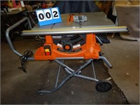 RIDGID PORTABLE TABLE SAW