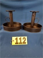 Tin Candle Holders (PIck up Only)