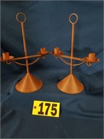 Rustic Candle Holders (Pick up Only)