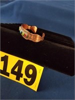 copper bracelet with stones (pick up /ship)