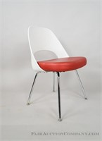 Red Executive Chair by Eero Saarinen for Knoll