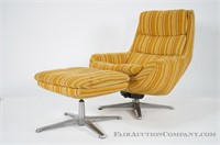 Overman Lounge Chair and Ottoman ( 1 of 2)