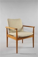 Teak Finn Juhl Diplomat Chair