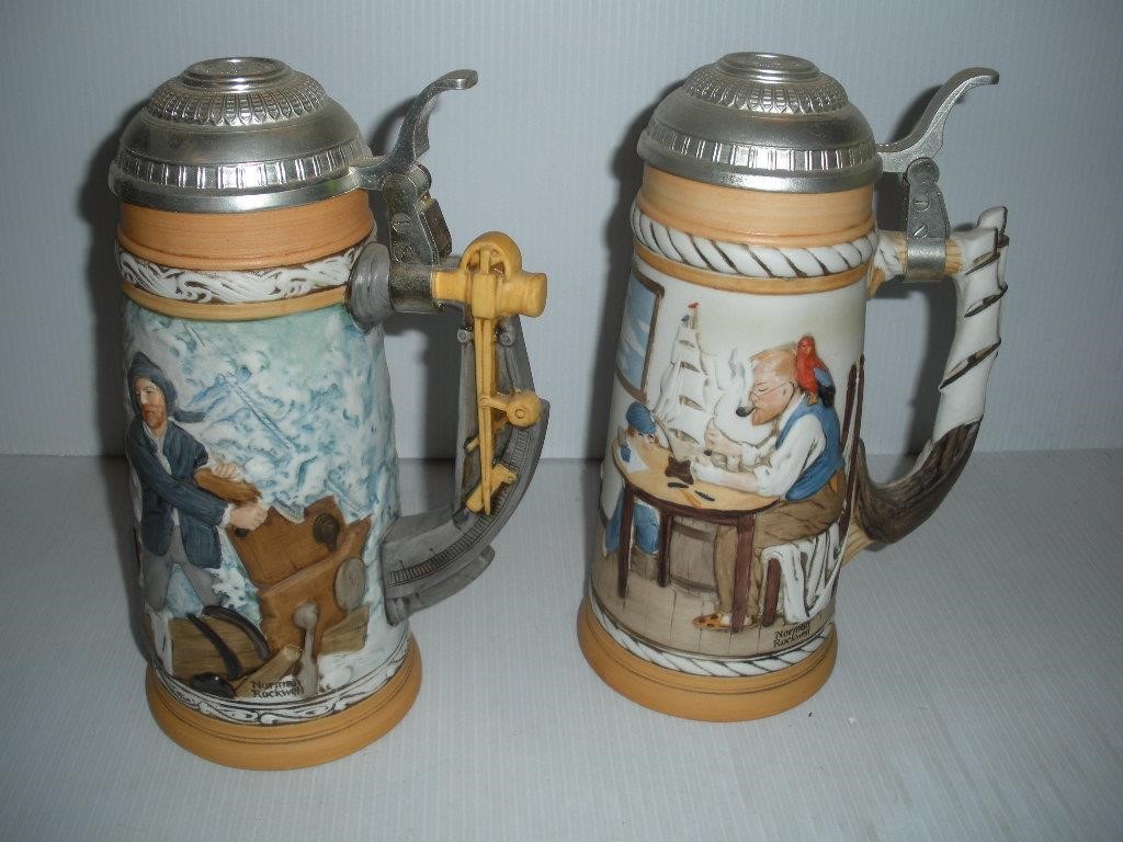 Tom Clark and German Steins Auction