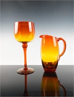 Amberina Art Glass