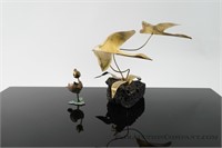 Brass and Copper sculptures