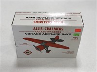 Allis Chalmers Vintage Airplane Bank
