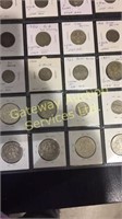 Vintage coins years ranging from 1889 to 1967