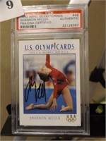 Signed Shannon Miller Olympicards
