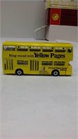 DINKY YELLOW PAGES BUS