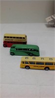 ASSORTED DINKY BUSES