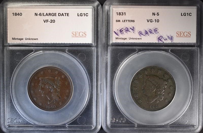 March 8 Silver City Auctions Coins & Currency