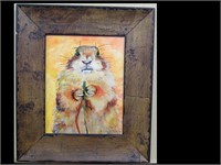 THIS GICLEE OF A PRARIE DOG IS DONE BY