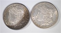 2-1881-S MORGAN DOLLARS, CH BU