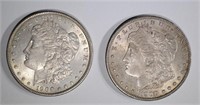 2-1900 BU MORGAN SILVER DOLLARS