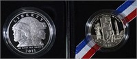(2) 2011 US Army Commemorative Proof Coins