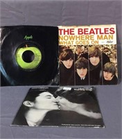3 Beatles 45 records