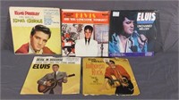 5 Elvis Presley 45 Records