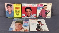 5 Elvis Presley 45 records