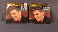 2 Elvis Presley 45 records