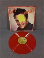 Elvis Presley Red Vinyl Record