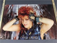 Vintage Rock It Cyndi Lauper Poster