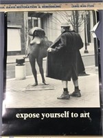 Expose Yourself to Art Poster