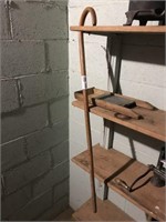 Wood Cane & Mini Washboard