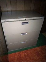 Lateral File in Closet