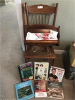 Antique Chair and Miscellaneous