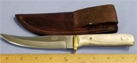 10" skinning knife with stainless steel blade, han