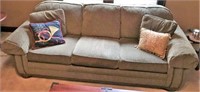 3 Cushion Upholstered Sofa and Pillows by Clayton