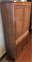 Antique Blind Door Cabinet-Cabinet Only