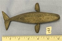 6" Whale by Ted Mayac  great quality        (k 58)
