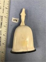 Ivory bell by Koonan ivory and baleen with ivory c