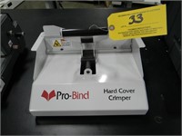Pro Bind Hard Cover Crimper