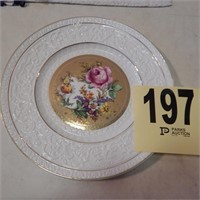 BONE CHINA PAINTED PLATE  MADE IN ENGLAND  11"
