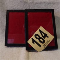 DISPLAY BOXES W/ LINING  9  X  6