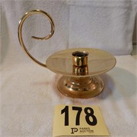 BALDWIN BRASS CANDLE STAND 9"