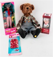 Coca Cola Picnic Barbie Heirloom Bear & More