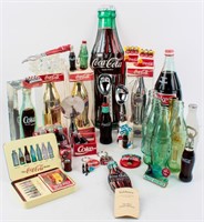 Lot Coca Cola Bottle Memorabilia