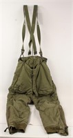MEN'S MILITARY OVERALLS WITH SUSPENDERS