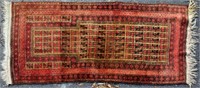 ASIAN RED WOVEN RUG