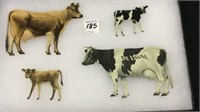 Collection of 4 Delaval Adv. Cow Family