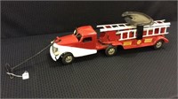 Buddy L Child's Ride on Firetruck Toy