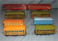 8 Assorted Lionel Passenger Cars