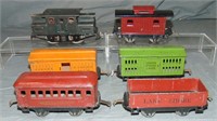 6Pc Early Lionel 152 Set